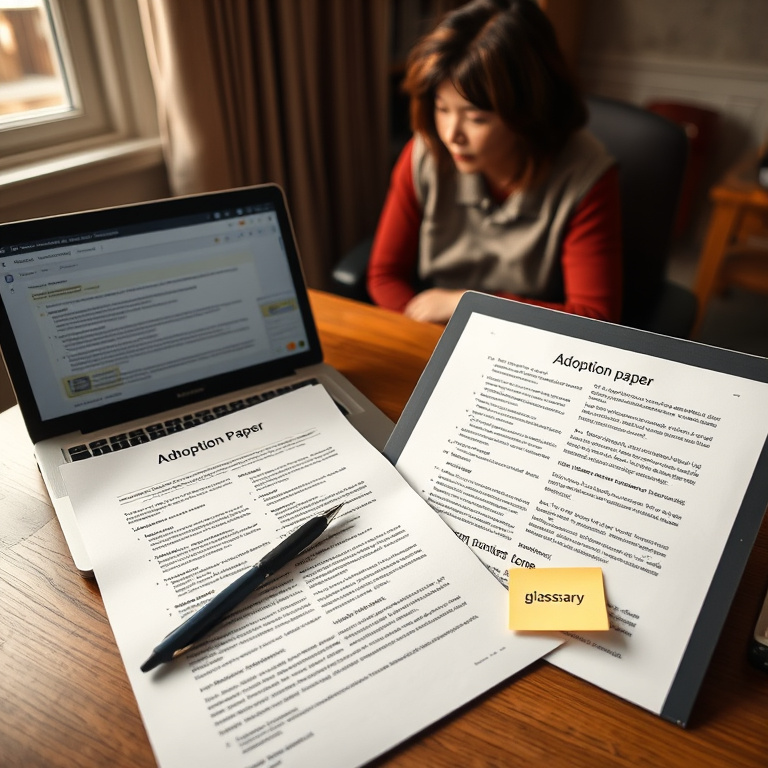 AI OCR for Adoption Paper PDFs