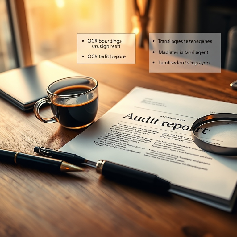 Audit Report PDF Translation with AI