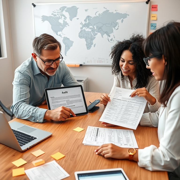 Audit Report PDF Translation with AI