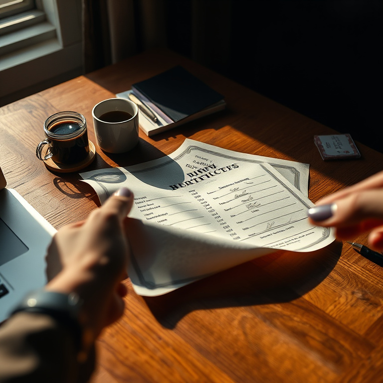 AI-Powered Birth Certificate Translation