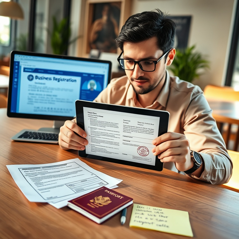 Translate Business Registration PDFs