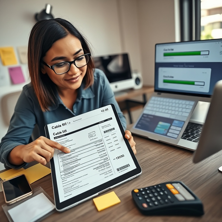 Cable Bill PDF Translation with AI