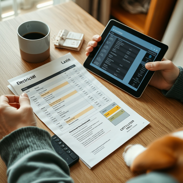 Fast Electricity Bill PDF Translation