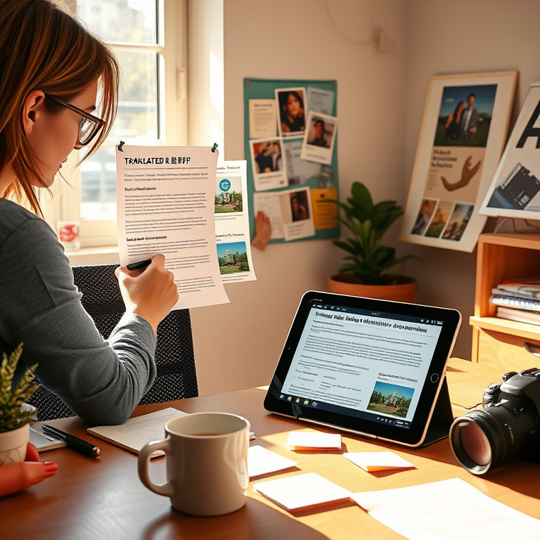 Fast AI OCR Flyer PDF Translation