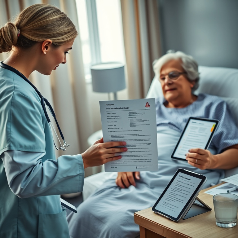 Hospital Discharge Paper Translation