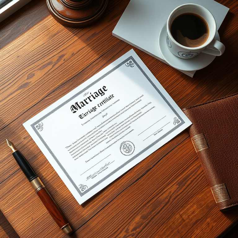 Marriage Certificate PDF Translation