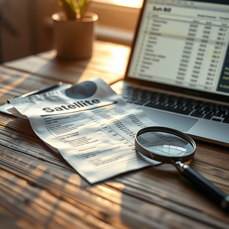 Satellite Bill PDF Translation