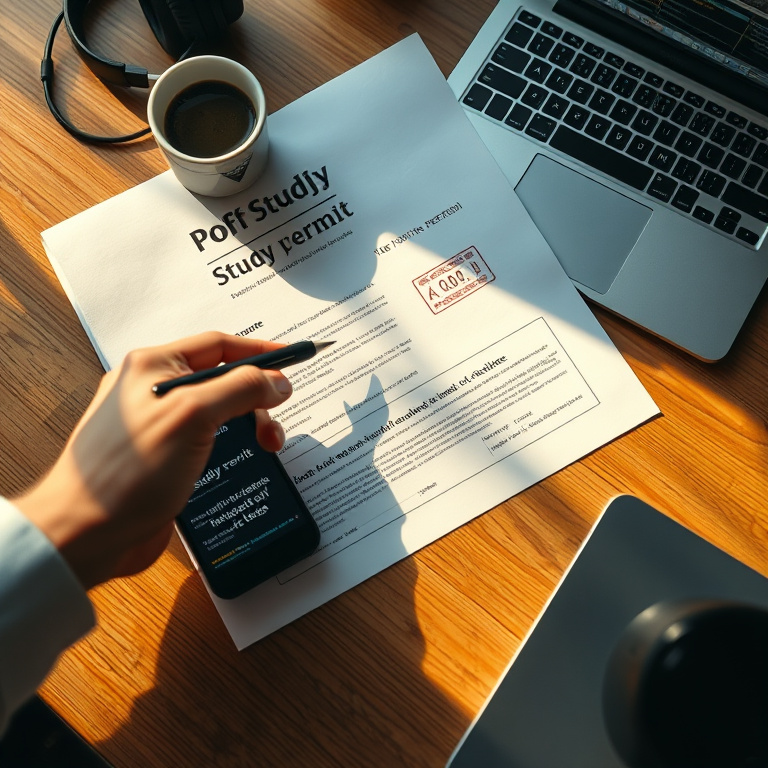 Fast Study Permit PDF Translation