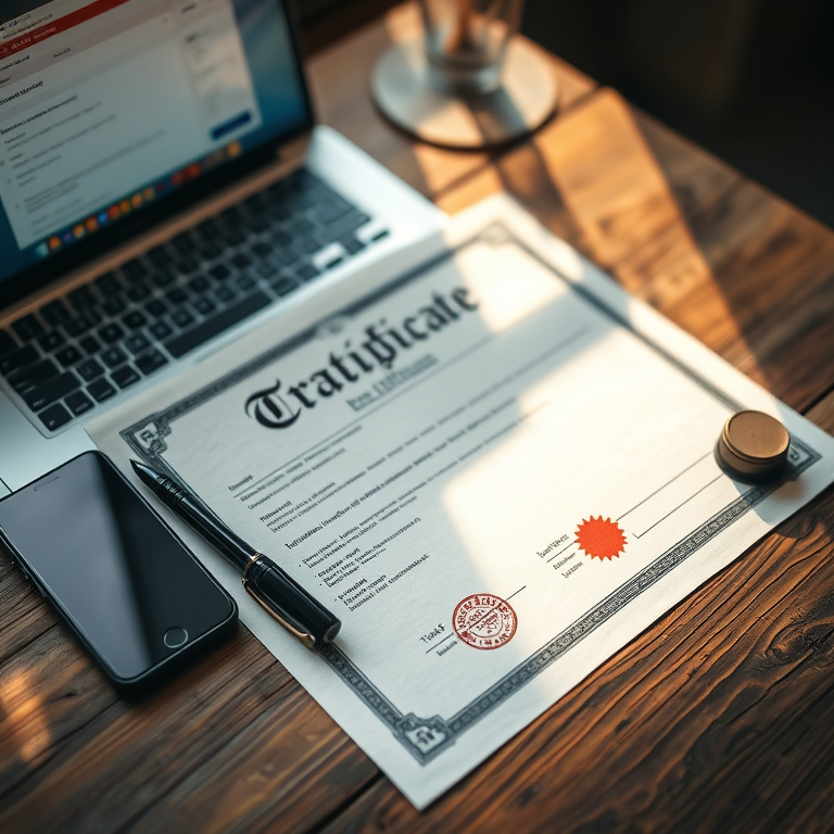 Trade Certificate PDF Translation