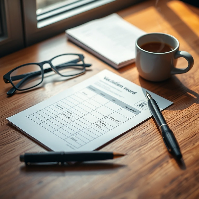 Vaccination Record PDF Translation