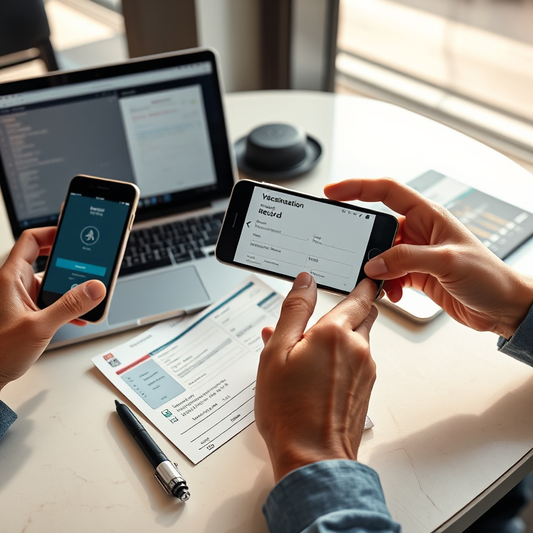 Vaccination Record PDF Translation