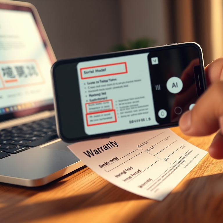 AI PDF Translation for Warranty Card